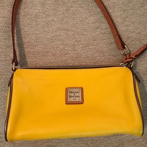 Dooney & Bourke yellow clutch